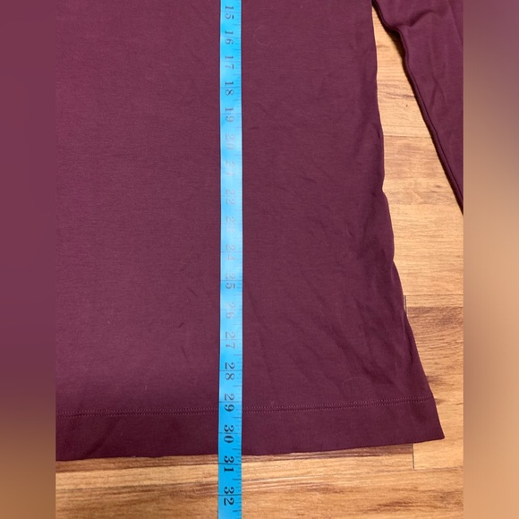 J. Jill Simply Supima Cotton V-Neck Tunic Slits On the Side  Long Sleeves M Tall - Picture 10 of 14